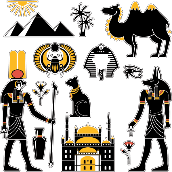 Египетские силуэты