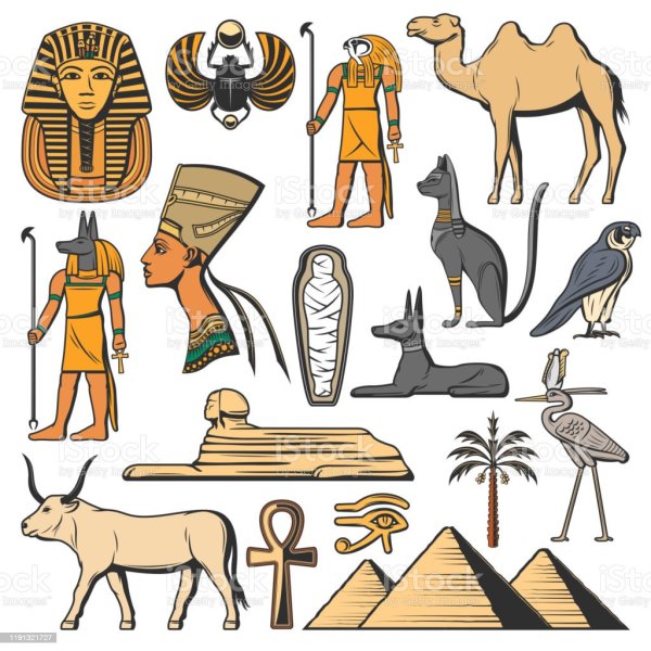 Пирамида Египет фараон вектор