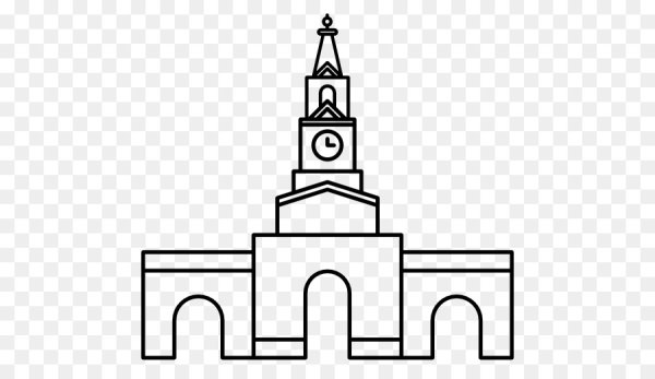 Кремль раскраска для детей