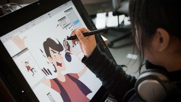 Рисунки на графическом планшете