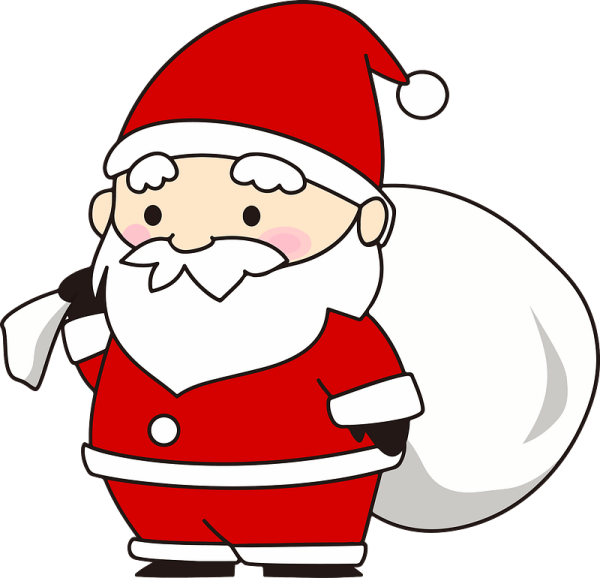 Санта Клаус рисунок