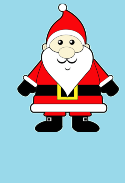 Санта Клаус для рисования