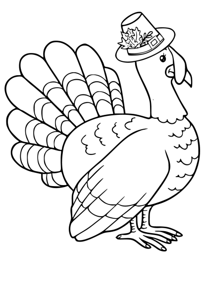 Индюк шаблон