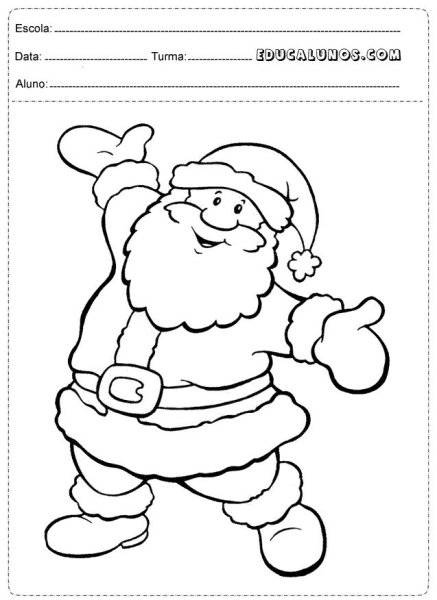 Дед Мороз рисунок карандашом