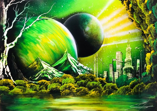 Мир зеленого цвета