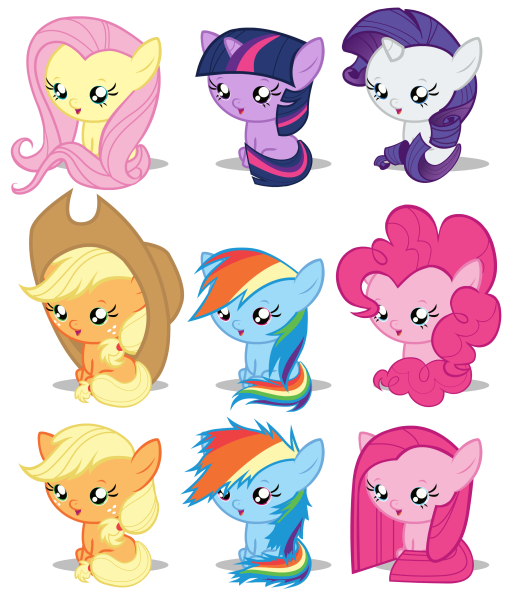 Милая пони персонажи