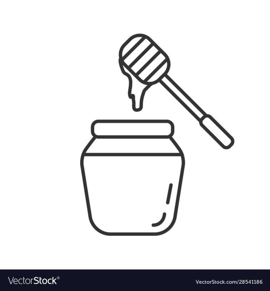 Мед раскраска для детей