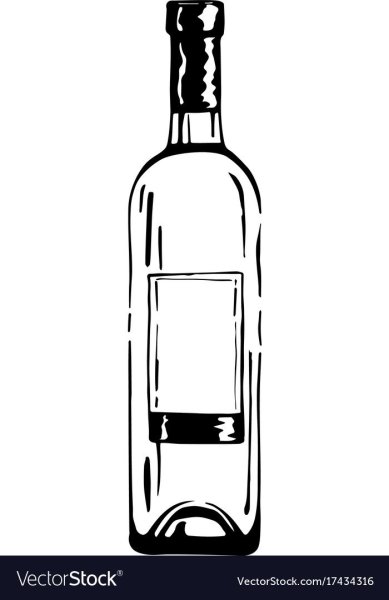 Бутылка контур