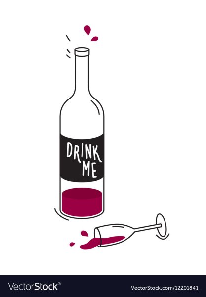 Рисунки для срисовки алкоголь