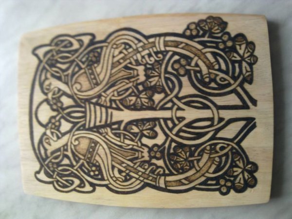 Орнамент для выжигания по дереву