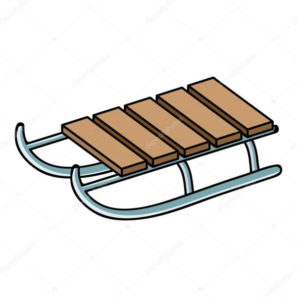 Сани для рисования маленькие