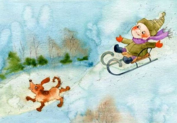 Виктория Кирдий художник зима