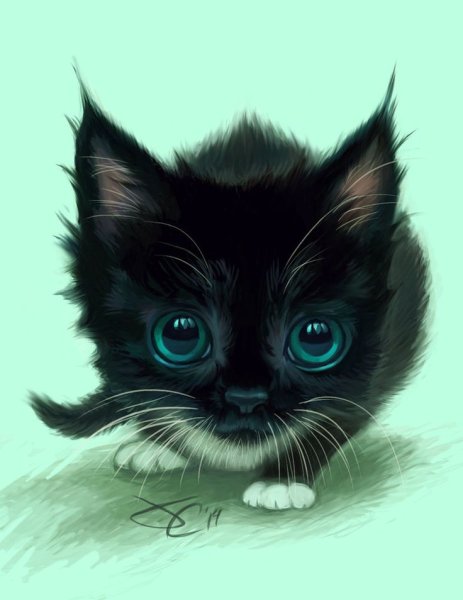 Красивые мультяшные котики