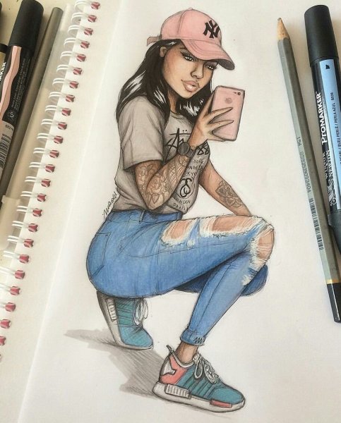 Lera Kiryakova рисунки