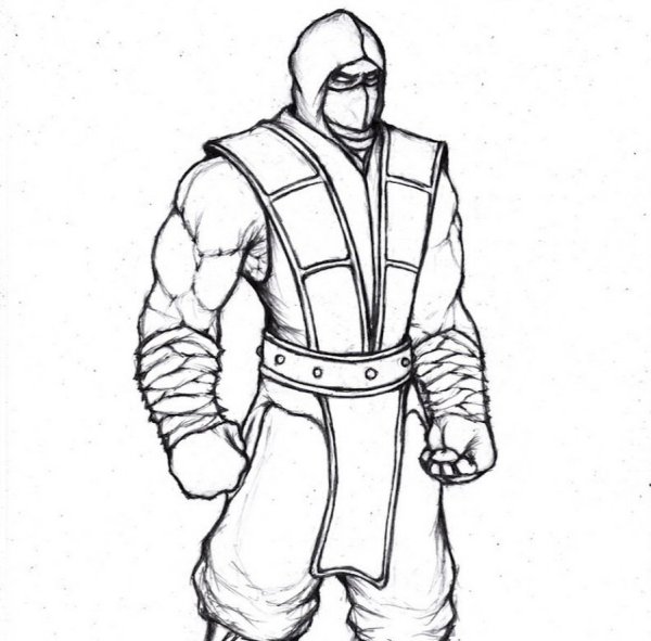 Саб Зиро раскраска