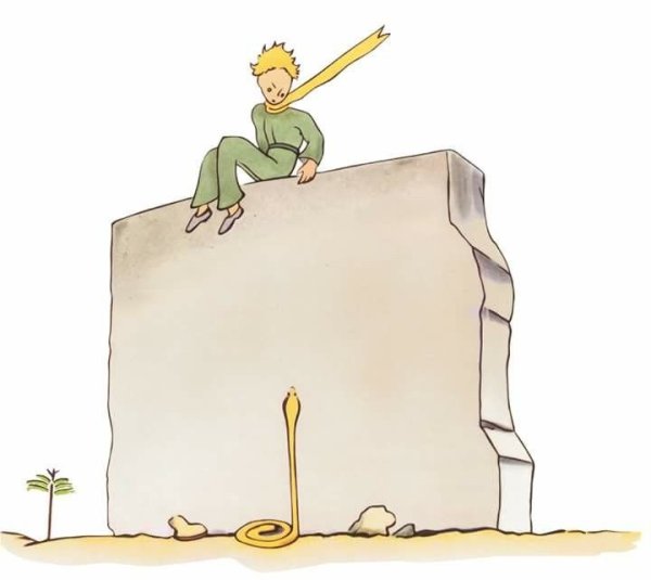 Маленький принц змея