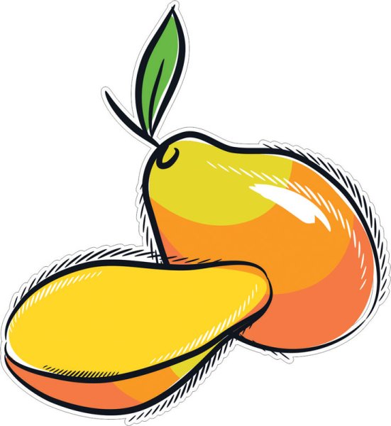 Манго мультяшное