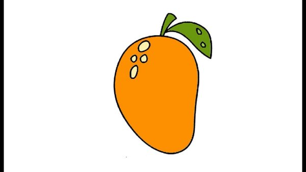 Рисунки легкие манго