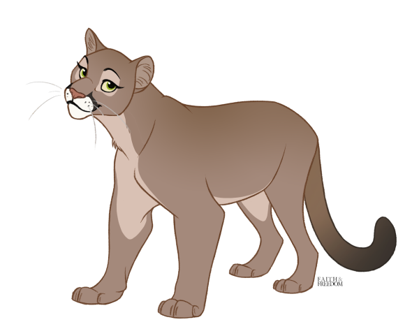 Пума мультяшка