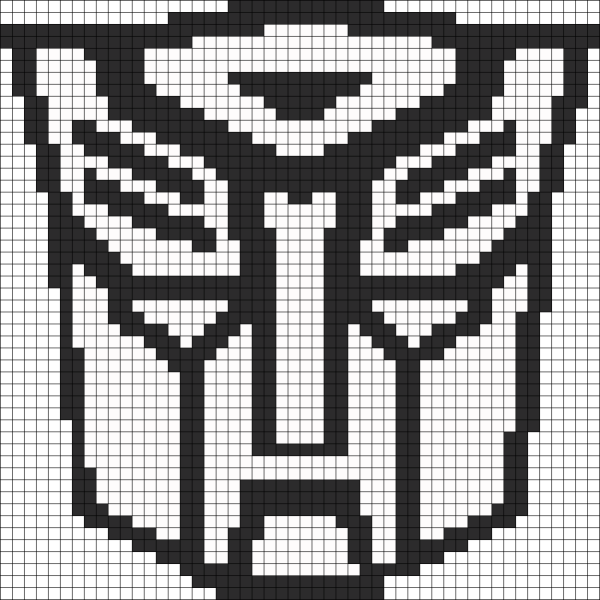 Картинки по клеточкам сложные