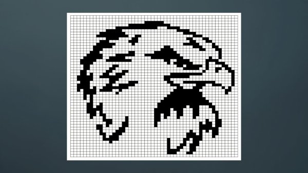 Крутые рисунки по клеточкам