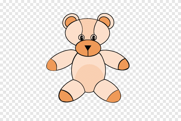 Рисовать плюшевого мишку