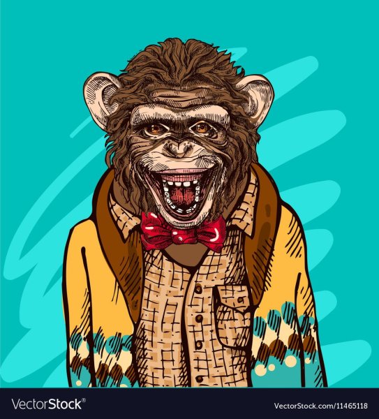 Обезьянка в кепке