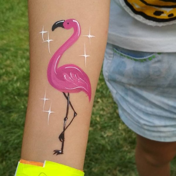 Аквагрим для детей на руке