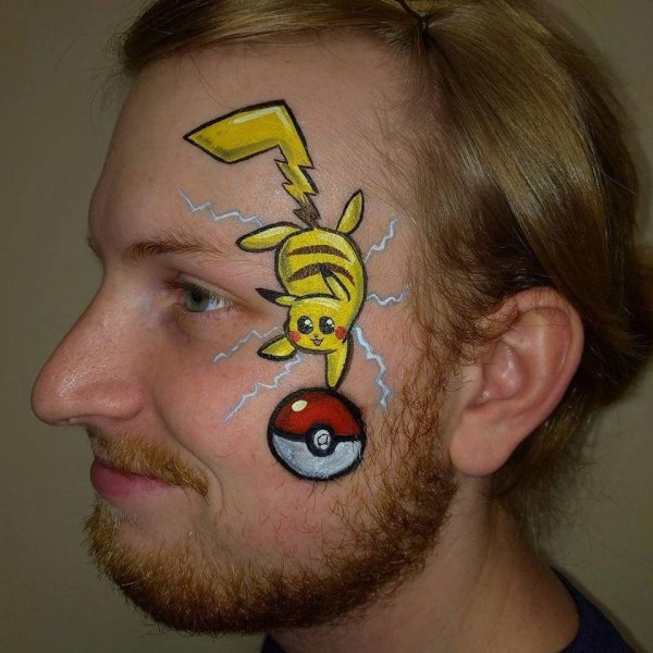 Аквагрим для детей на руке