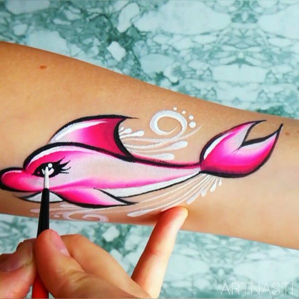 Идеи аквагрима для детей