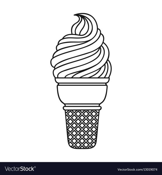 Мороженое шаблон для аппликации