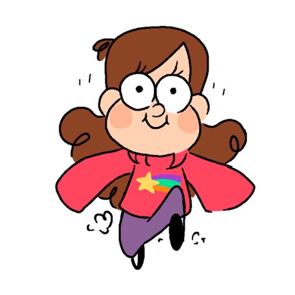 Мэйбл из Гравити Фолз раскраска