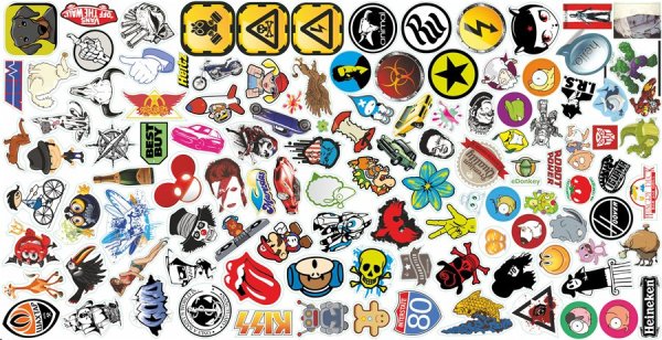 Заготовки для наклеек