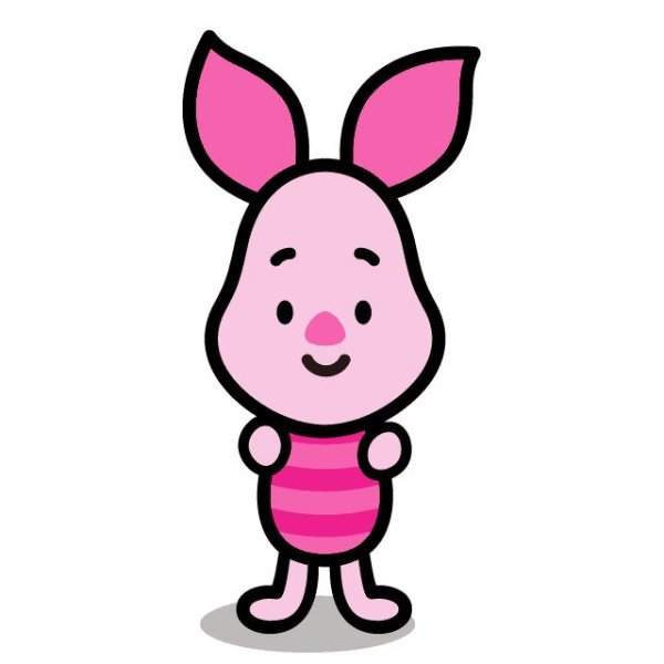 Пятачок из мультика