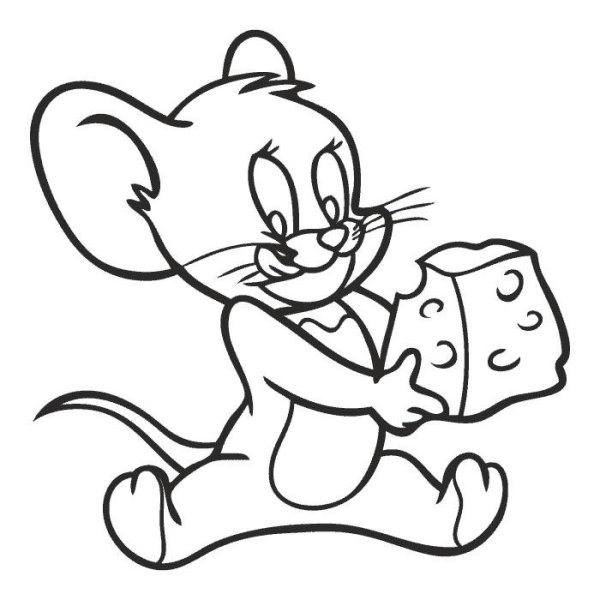 Рисунки для срисовки Джерри