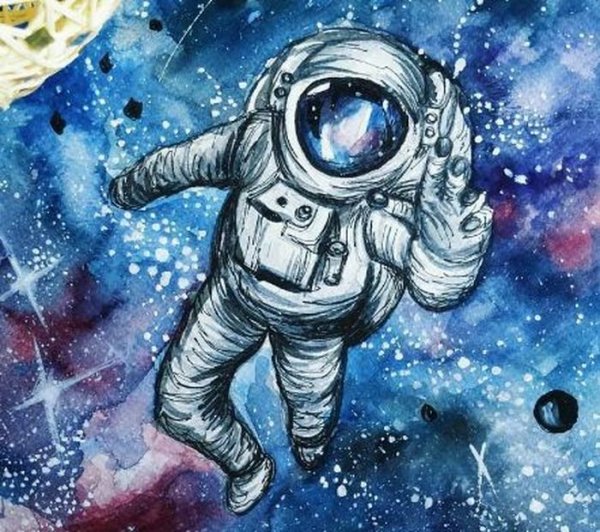 Рисунок на тему космос