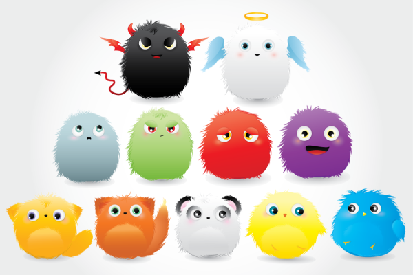 Персонаж Пушистик