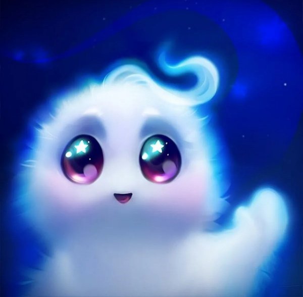 Пушистый смайлик