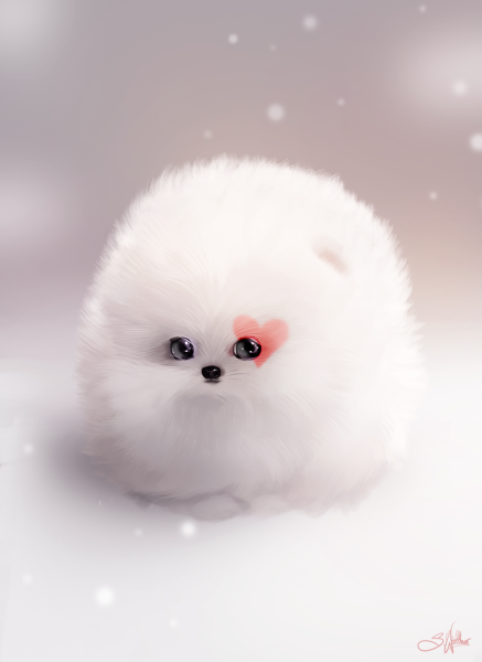 Раскраска. Пушистики