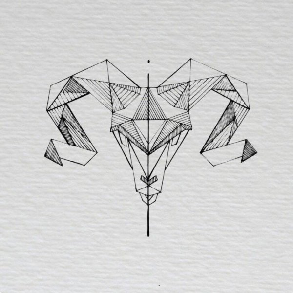 Тату геометрия эскизы