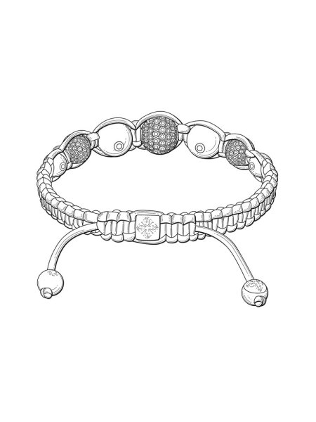 Браслет раскраска для детей