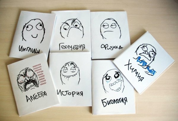 Рисунки для блокнота