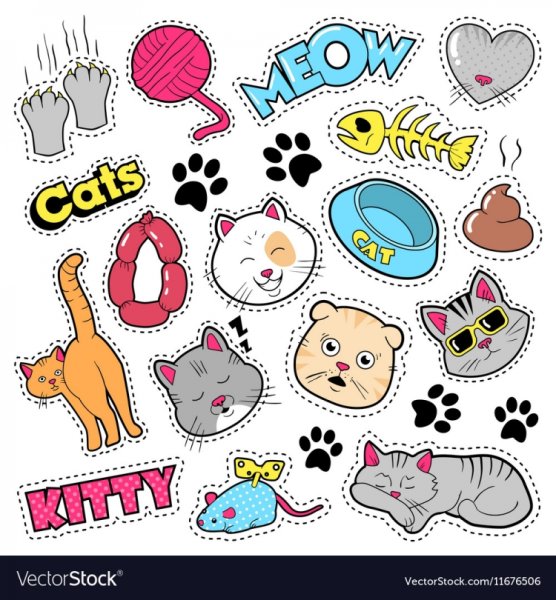 Стикеры Пушин Кэт