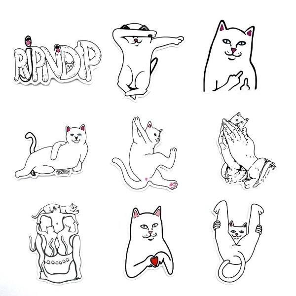 Наклейки Пушин Кэт