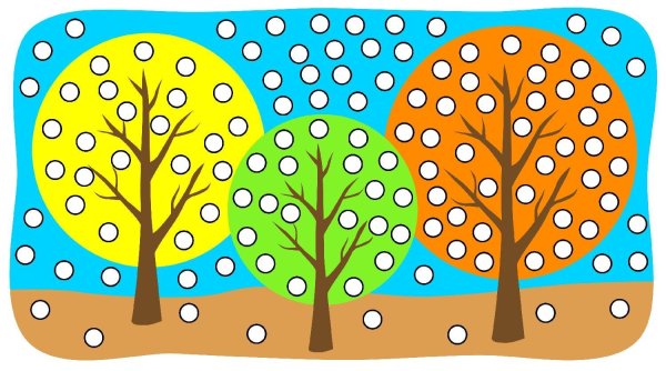 Рисунок красота осени