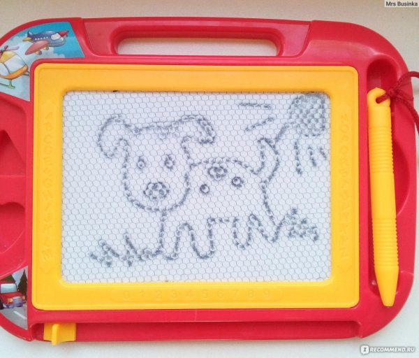 Картина маркерами на доске