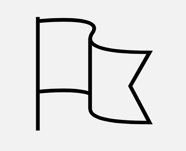 Векторный флажок