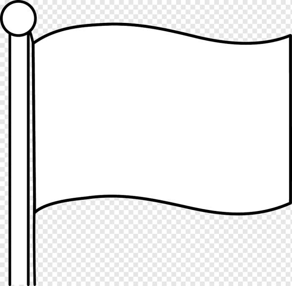 Флажок раскраска для детей