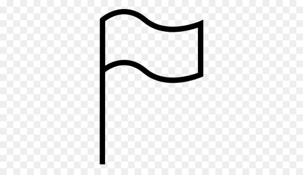 Флажки черно белые