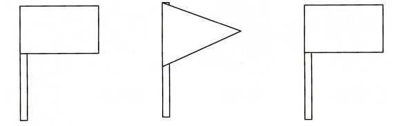 Флажки разного цвета для детей